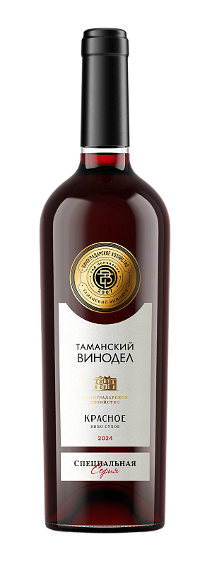 Вино сухое красное "Таманский Винодел - Специальная серия"