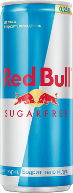 Энергетический напиток Ред Булл sugarfree